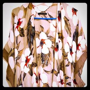 Anthropologie Sleeved Shawl